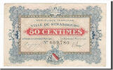 Frankreich 50 Centimes Geldschein, Strasbourg, SS, Pirot:133-1 -