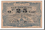 Frankreich 25 Centimes Geldschein, Lille, UNZ-, Pirot:59-1621 -