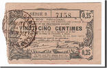 Frankreich 25 Centimes Geldschein, Hirson, VZ, Pirot:02-1194 -