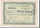 Frankreich 2 Francs Geldschein, La Capelle, VZ, Pirot:02-399 -
