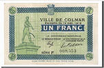 Frankreich 1 Franc Geldschein, Colmar, VZ+, Pirot:130-6 -