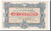 Frankreich 50 Centimes Geldschein, Strasbourg, SS+, Pirot:133-1 -