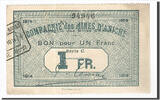 Frankreich 1 Franc Geldschein, Aniche, SS+, Pirot:59-66 -