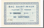 Frankreich 50 Centimes Geldschein, Bac Saint-Maur, UNZ, Pirot:62-51 -