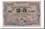 Frankreich 25 Centimes Geldschein, Lille, UNZ, Pirot:59-1621 -