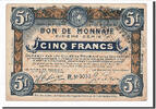 Frankreich 5 Francs Geldschein, Roubaix et Tourcoing, SS+, Pirot:59-2152 -