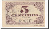 Frankreich 5 Centimes Geldschein, Lille, SS+, Pirot:59-1630 -