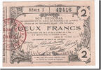 Frankreich 2 Francs Geldschein, Laon, VZ+, Pirot:02-1310 -