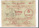 Frankreich 5 Francs Geldschein, Liévin, S+, Pirot:62-815 -