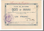 Frankreich 1 Franc Geldschein, Mayenne, VZ+, Pirot:53-03 -