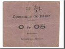 Frankreich 5 Centimes Geldschein, Balan, SS, Pirot:08-321 -