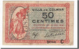 Frankreich 50 Centimes Geldschein, Colmar, SS, Pirot:130-2 -