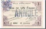 Frankreich 1 Franc Geldschein, Hautmont, UNZ-, Pirot:59-1298 -