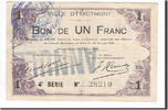 Frankreich 1 Franc Geldschein, Hautmont, SS, Pirot:59-1298 -