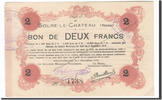 Frankreich 2 Francs Geldschein, Solre-le-Château, VZ, Pirot:59-2373 -