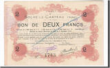 Frankreich 2 Francs Geldschein, Solre-le-Château, SS, Pirot:59-2373 -