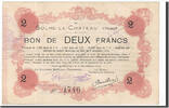 Frankreich 2 Francs Geldschein, Solre-le-Château, S+, Pirot:59-2373 -