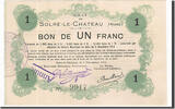 Frankreich 1 Franc Geldschein, Solre-le-Château, VZ, Pirot:59-2372 -