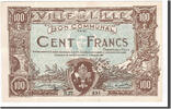 Frankreich 100 Francs Geldschein, Lille, UNZ-, Pirot:59-1652 -