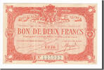 Frankreich 2 Francs Geldschein, Le Havre, VZ, Pirot:68-16 -