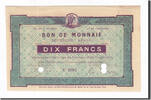 Frankreich 10 Francs Geldschein, Roubaix et Tourcoing, UNZ-, Pirot:59-2063 -