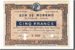 Frankreich 5 Francs Geldschein, Roubaix et Tourcoing, SS+, Pirot:59-2061 -