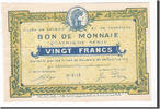 Frankreich 20 Francs Geldschein, Roubaix et Tourcoing, VZ, Pirot:59-2069 -