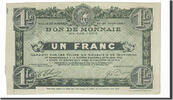 Frankreich 1 Franc Geldschein, Roubaix et Tourcoing, VZ+, Pirot:59-2164 -