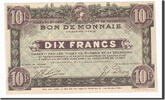 Frankreich 10 Francs Geldschein, Roubaix et Tourcoing, VZ+, Pirot:59-2190 -