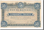 Frankreich 50 Francs Geldschein, Roubaix et Tourcoing, VZ, Pirot:59-2196 -