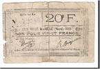 Frankreich 20 Francs Geldschein, Aniche, SGE, Pirot:59-55 -