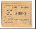 Frankreich 50 Centimes Geldschein, Donchery, SS+, Pirot:08-115 -