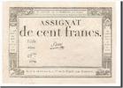 Frankreich 100 Francs Geldschein, Saxy, 1795-01-07, VZ, KM:A78 -
