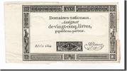 Frankreich 25 Livres Geldschein, A.Jame, 1793-06-06, S+, KM:A71 -