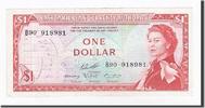 Osten Karibik Staaten 1 Dollar 1965 Geldschein, KM:13g, SS+