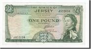 Jersey 1 Pound 1963 Geldschein, KM:8b, VZ
