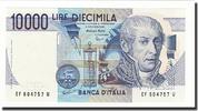Italien 10,000 Lire Geldschein, 1984-09-03, KM:112c, UNZ -