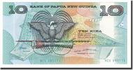 Papua New Guinea 10 Kina Geldschein, Undated (1988), KM:9c, UNZ -
