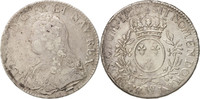 Frankreich Ecu Münze, Louis XV, Écu aux branches d'olivier, Lille, S+ -