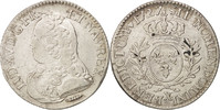 Frankreich 24 Sols, 1/5 ECU Münze, Louis XV, 1/5 Écu aux branches d'olivier -