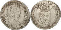 Frankreich 1/12 ECU, 10 Sols Münze, Louis XV, 1/12 Écu de France -