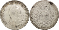 Frankreich 12 Sols, 1/10 ECU Münze, Louis XV, 1/10 Écu aux branches d'olivier, 12 Sols, 1/10 -