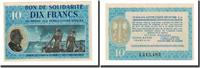 Frankreich 10 Francs Secours National, Undated, UNZ -