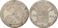 Spanische Niederlande Escalin Münze, BRABANT, Antwerpen, SGE, Silber -