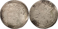 Spanische Niederlande 4 Patards Münze, Flanders, Bruges, SGE+, Silber -