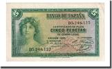 Spanien 5 Pesetas Geldschein, KM:85a, UNZ- -
