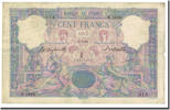Frankreich 100 Francs Bleu et Rose, 1895-03-06, S, Fayette:21.8, KM:65b -