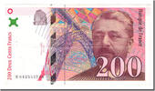 Frankreich 200 Francs Eiffel, SS, Fayette:75.3a, KM:159a -