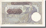 Serbien 100 Dinara Geldschein, 1941-05-01, KM:23, SS -