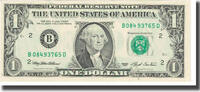 Vereinigte Staaten One Dollar Geldschein, KM:4013, UNZ- -